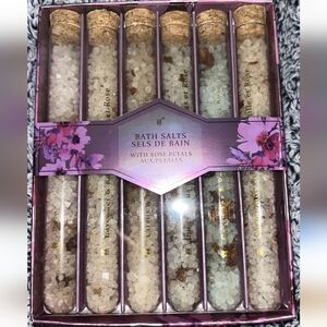 Bath Salts with Rose Petals